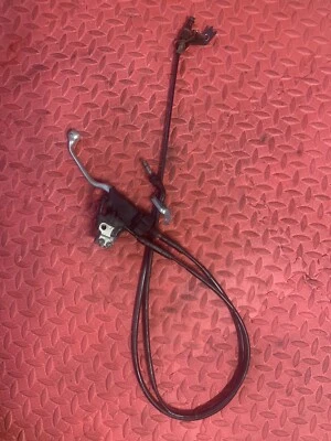 03-08 2008 YAMAHA YZ250F YZ450F OEM CLUTCH ASV LEVER PERCH MOUNT BRACKET - Image 1 of 4