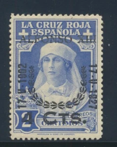 Spain B20 1927 Queen in Nurse Uniform overprint NH - Picture 1 of 2