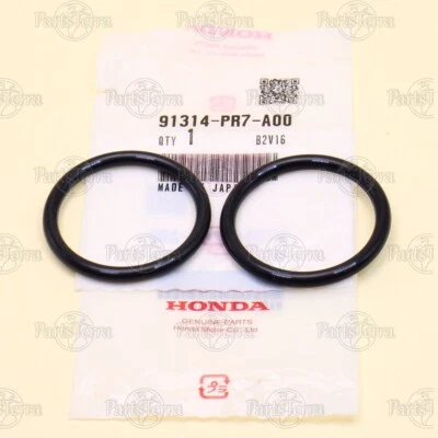Nuevas juntas tóricas originales OEM HONDA ACURA de tubería de conexión de refrigerante 91314-PR7-A00 - 2 piezas Foto 1 de 4