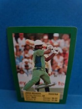 Javed Miandad🏆1989 PAKISTAN #16 KANGA Cricket Card🏆FREE POST