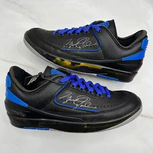 Jordan 2 Off White Nero 7UK - Foto 1 di 7