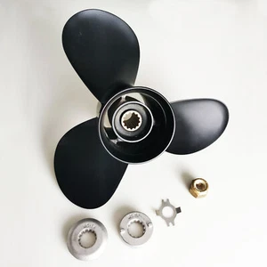 10 1/2 x 13 Aluminum Propeller 48-816704A45 for Mercury 25-55HP 10.5 x 13 RH - Picture 1 of 4