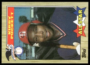 Kirby Puckett 1987 Topps #611 - Imagen 1 de 2