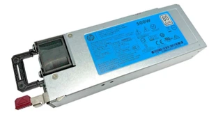 HP ProLiant DL360 DL380 ML350 G9 500W Platin-Netzteil PN: 754377-001 - Bild 1 von 1