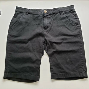 Old Navy School Uniform Chino Shorts Stretch Size 16 Plus - Picture 1 of 5