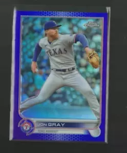 Jon Gray 2022 Topps Chrome Update #USC61 Purple Refractor Rangers - Imagen 1 de 2