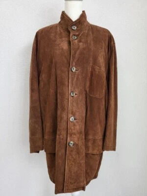 Abrigo de cachemir de cuero de vaca Loro Piana talla L Foto 1 de 4