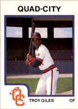1987 Quad City Angels ProCards #2 Troy Giles