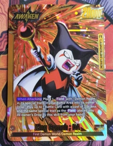 King Gomah : DA FB06-071 Alternate Art Leader Dragon Ball Card Rivals Clash - Picture 1 of 4