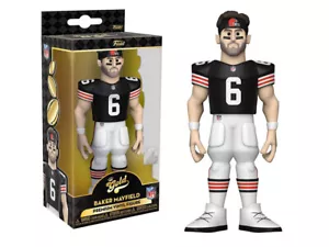 Figura Vinilo Premium Funko Gold 5" - NFL: Baker Mayfield (Uniforme Hogar) - Imagen 1 de 3