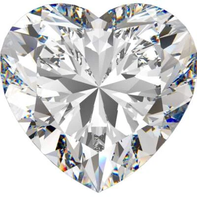1.11 Carat Heart Shape I Color SI1 Clarity Diamond, GIA Certified - Image 1 of 3