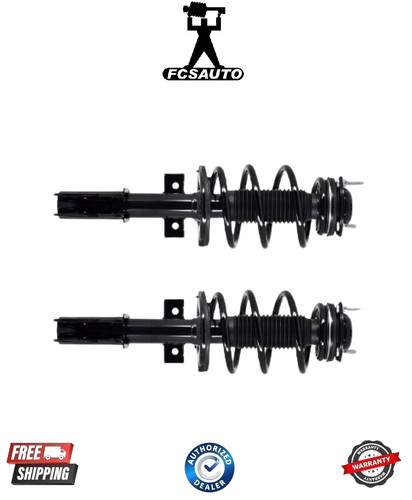 Front Complete Strut and Coil Springs 2PCS Set FCS For 2007-2012 GMC ...