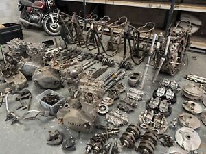 Yamaha XS650 Job Lot Frame Engine Parts Restoration Project Tracker Spares
