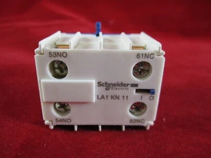 Schneider LA1KN11 Auxiliary Contact Block 1A1B (for LC1K series) - Picture 1 of 4