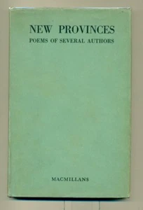 NEW PROVINCES Poems of Several Authors 1936 Presentation to Macpherson F R Scott - Picture 1 of 1