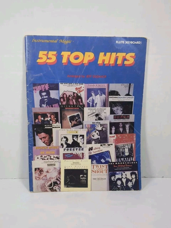 Instrumental Magic: 55 Top Hits - Flauta (Teclado) Jeff Sultanof 1988 Warner Bro Foto 1 de 4
