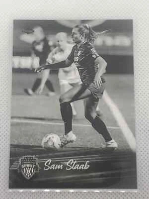 2021 Parkside NWSL | #65 Sam Staab Washington Spirit |Black & White /700 Fresh! - Image 1 of 2