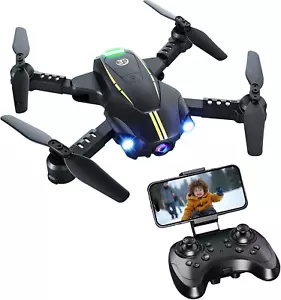 Drone with Camera for Kids Adult, 1080P Camera FPV Drone, Mini Drones Foldable w - Picture 1 of 8