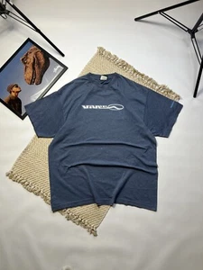 Vintage Vans T-Shirt Gr. XL blau 90er Y2k Skater Grunge Skateboarding - Bild 1 von 9