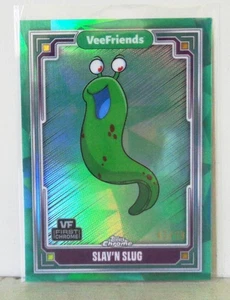 VeeFriends Topps Chrome 2025 #32 Slay'N Slug Green Refractor 43/99 - Bild 1 von 3