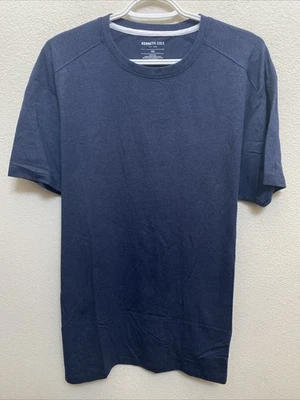 Kenneth Cole Techni-cole T-Shirt Blue Melange 2XL Short Sleeve Crew Neck $49 - Image 1 of 4