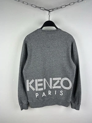 Sudadera Kenzo Paris Big Logo Gris Hombre Talla XS Foto 1 de 4