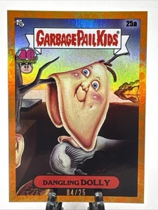 Dangling Dolly /25 Orange 2025 Garbage PAIL KIDS Worst GPK 40th 25a - Picture 1 of 2
