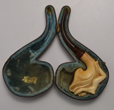 Pipa de mujer desnuda de espuma de mar de colección MLC estuche original coleccionable para fumar tabaco Foto 1 de 4