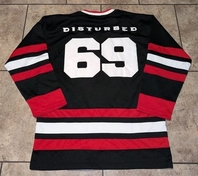 Camiseta deportiva de hockey cosida vintage perturbada para hombre mediana Foto 1 de 4