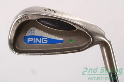 Ping G2 Single Iron 6 Iron Graphite Stiff Right Green Dot 37.75in - Image 1 of 4