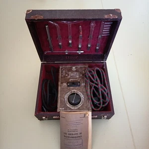 Seltener Elektrotherapiekoffer VIGORIS Praxis Kuriosität Arzt - Bild 1 von 6
