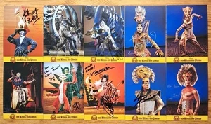10 x König Der Löwen Orig Autogramm signiert Musical Hamburg 2025 - AK - Bild 1 von 1
