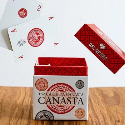 CARTE CANASTA LUSSO DAL NEGRO - Immagine 1 di 2