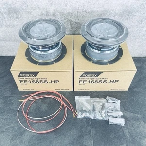FOSTEX FE168SS-HP Full-Range Speaker Unit Pair USED JP - Picture 1 of 10