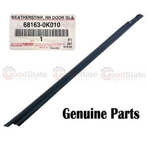 Genuine Toyota Hilux TGN36 TGN26 TGN16 Rear RH Door Glass Weatherstrip Outer - Picture 1 of 2