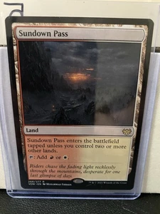 Sundown Pass NM #266 Innistrad: Crimson Vow MTG Regular - Picture 1 of 3