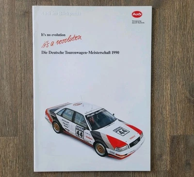Audi V8 DTM D11 Brochure/Brochure/Folleto/Opuscolo/Broszura/Prospectus/Broschyr - Image 1 of 4