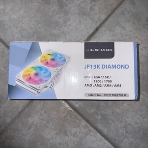 JIUSHARK JF13K Diamond,Top-Down CPU Air Cooler - Zdjęcie 1 z 4
