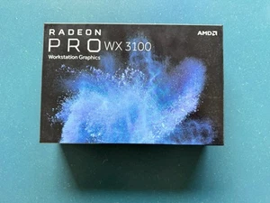 NEW AMD Radeon Pro WX 3100 4GB GDDR5 Workstation Graphics Card - Afbeelding 1 van 4