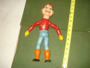 Vintage Wooden Howdy Doody Jointed Doll Figure - CIRCA 1950, BUFFALO BOB SMITH - Bild 1 von 9