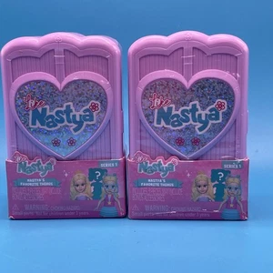 Wie Nastya Serie 1 Mystery Puppe Sammlerstück 2 Stück - Bild 1 von 7