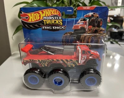 Monster Trucks Mattel Hot Wheels 2024 Big Rigs The 909 nuevo raro Foto 1 de 3
