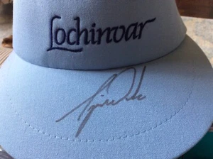 Tiger Woods signiertes Golfvisier aus exklusivem Lochinvar Golfschläger - Bild 1 von 4