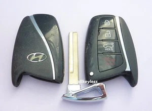 OEM 2015-2018 HYUNDAI SANTA FE keyless entry smart remote fob WORN SY5DMFNA433 - Picture 1 of 4