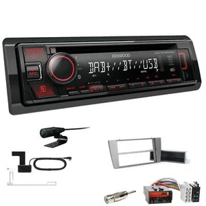 Kenwood KDC-BT450DAB Radio Bluetooth DAB für Jaguar X-Type ab 2002 anthrazit - Bild 1 von 5