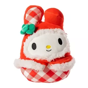 Original Squishmallows **HELLO KITTY MY MELODY CHRISTMAS* 7.5" PLUSH** NWT - Picture 1 of 4