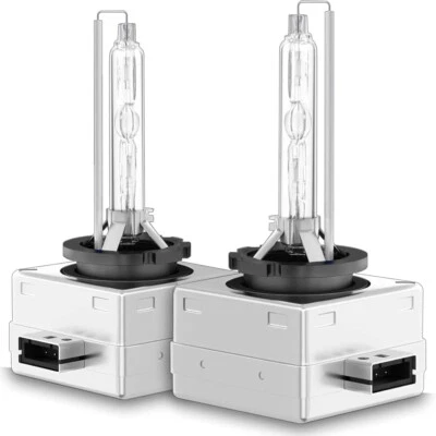 2PCS D1C D1S D1R 6000K White HID Xenon Headlight Light Bulbs OEM Replacement - Image 1 of 4