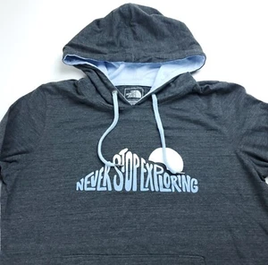 Großer The North Face Hoodie Never Stop Exploring grau leicht Damen - Bild 1 von 4