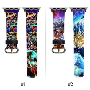 Dragon Ball Vegeta Blue Hot Apple Watch Band 38 40 44 42 49 mm Series SE 7 6 5 4 - Picture 1 of 2