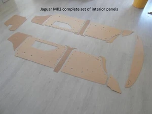 Jaguar MK2 complete kit of interior trimming panels (1959-1967) - Picture 1 of 5